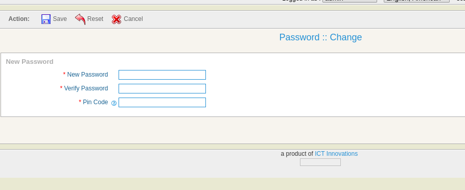 password
