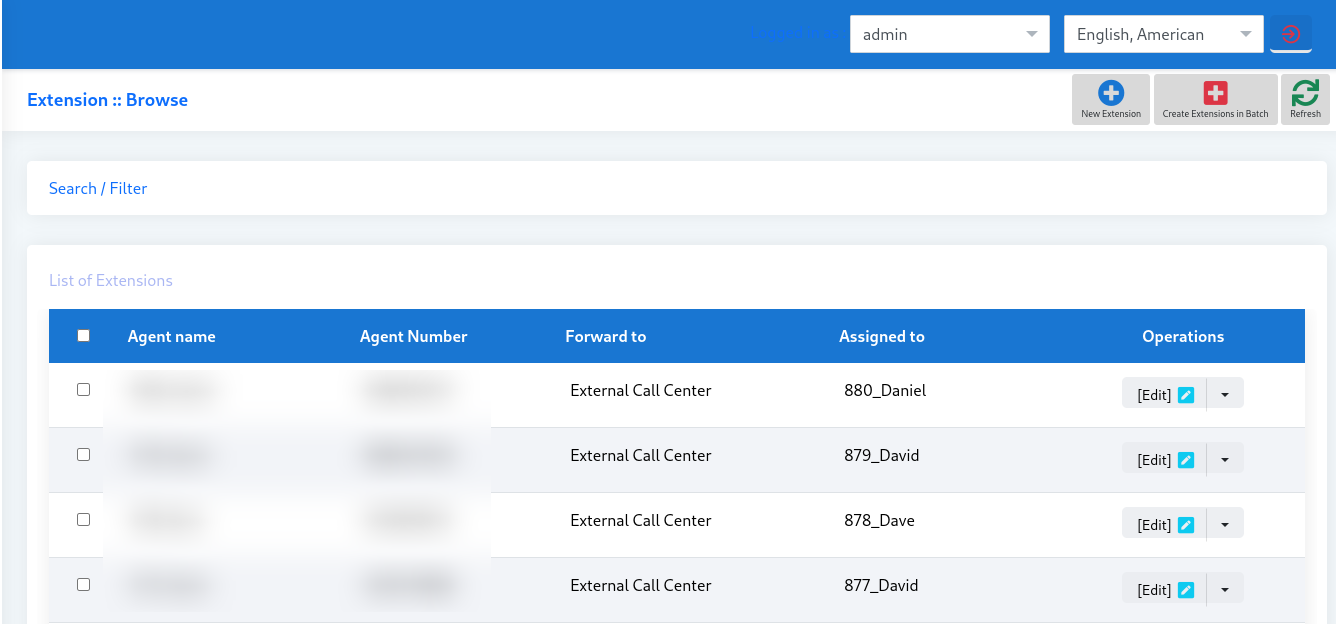 extensions list