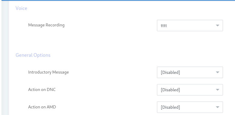 voice message recording
