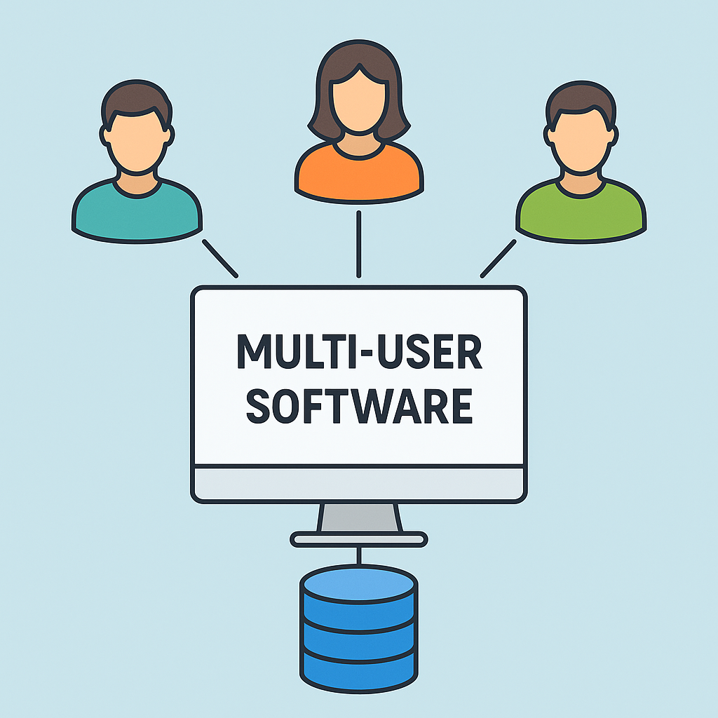 multi user software