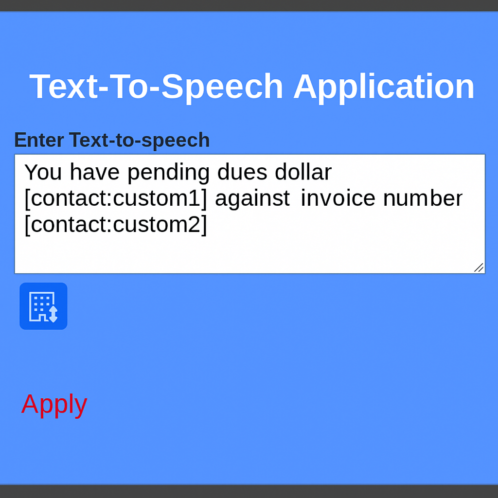 text to speech
